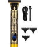 Vintage T9 Professional Hair Trimmer – Cordless Barber Trimmer